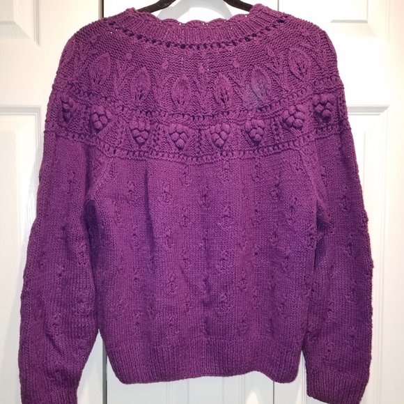 Vintage Cape Isle Knitters Cardigan Sweater - Picture 2 of 5